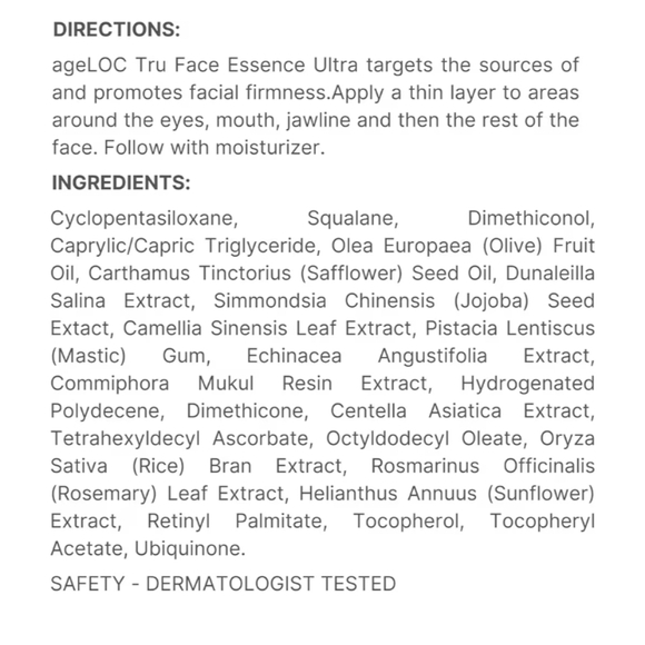 Nu Skin ageLOC Tru Face Essence Ultra | Skincare Serum 60 Caps - Picture 6 of 8